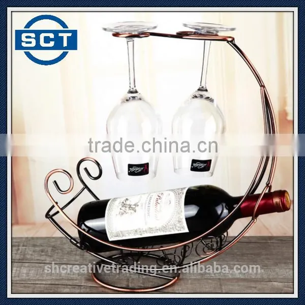European Hanging Style Red Wine Bottle Rack photo-5