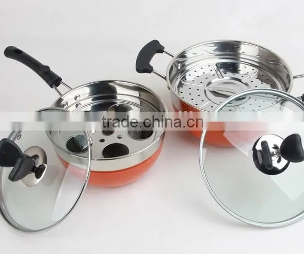 New Products 2015 Innovative Products of Induction Stainless Steel Cooking Pots and Pans Sets Quality Choice photo-2