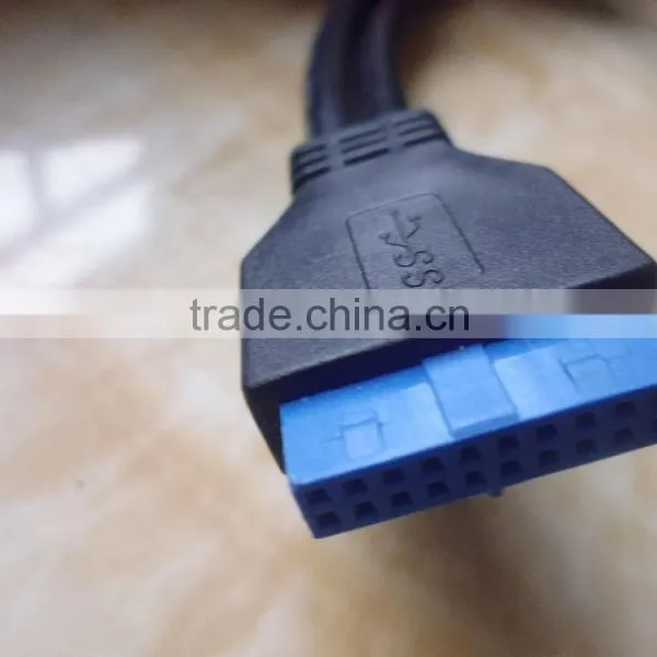 High Quality USB AF*2 TO 20P Housing 3.0 Cable photo-2