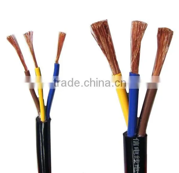 Factory Price Flexible Cable Pvc Jacket Coated Cover lv Type Rvv Cable