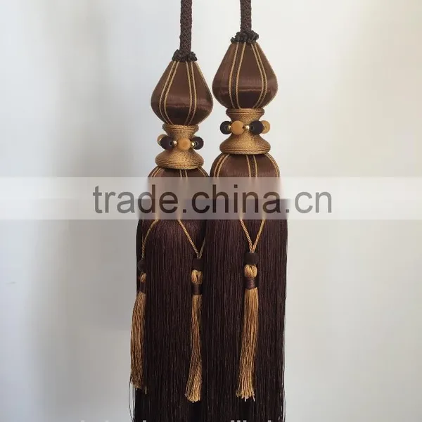 Polyester Tassel Acrylic Bead Tassel Decoration Tassel for Curtain