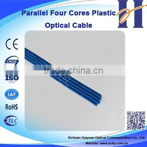 Parallel Four Cores Plastic Fiber Optic Cable photo-2