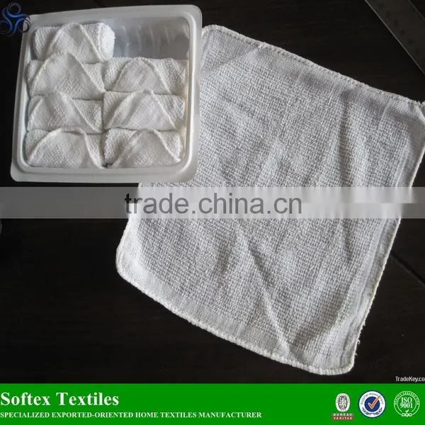 80% Polyester +20% Polyamide Cotton Disposable Towel for Airline Use photo-4