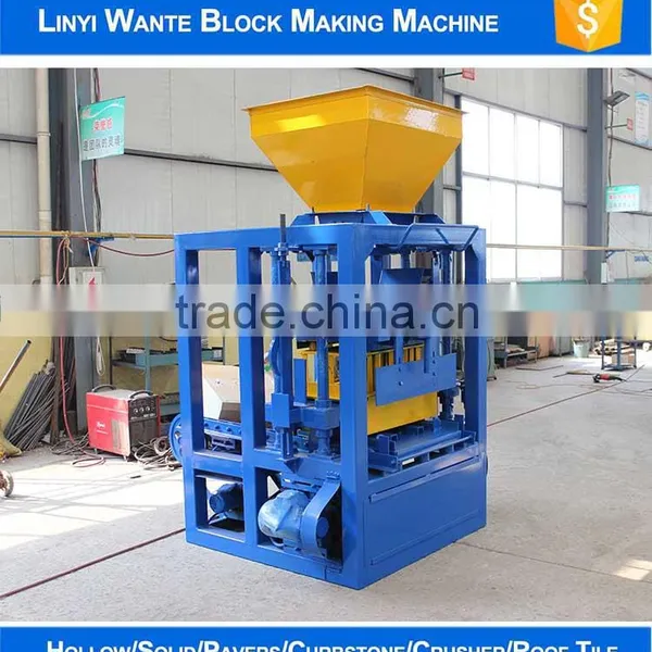 Manual Cement Compressed QT4-24 Concrete Block Making Machine Price in India photo-4