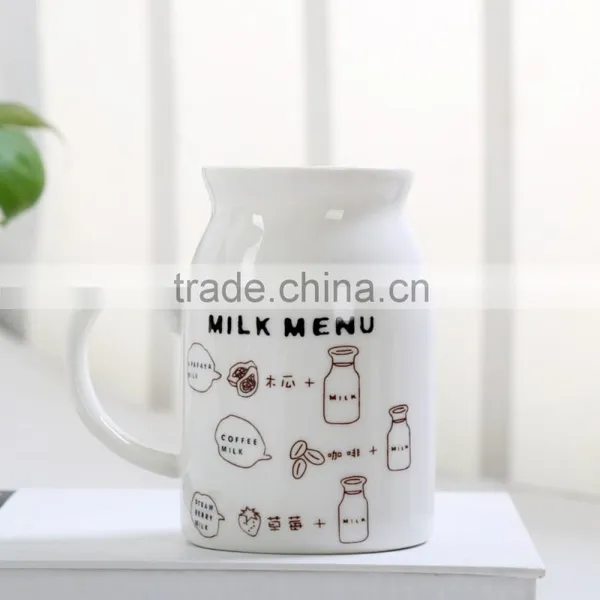 Direct Manufacturer 12 OZ Ceramic Cow Design Milk Mugs photo-5