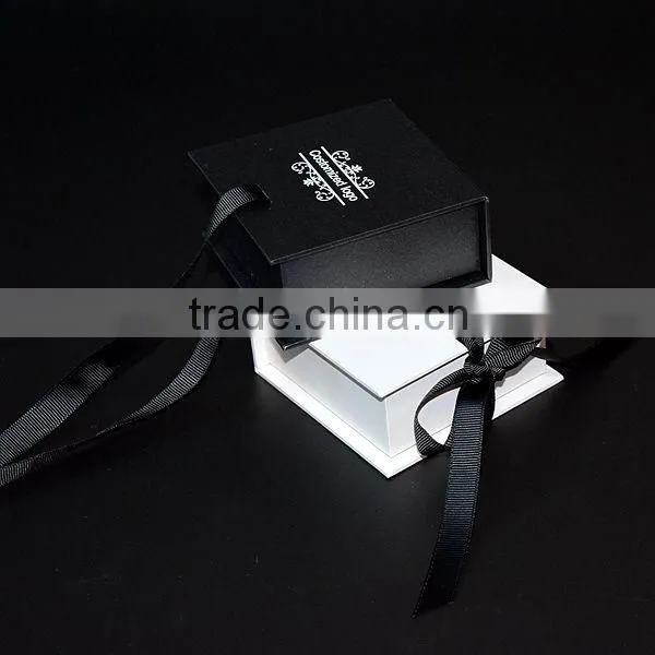 Luxury Custom High Gloss White Paper Cardboard Box Packaging for Candle photo-6