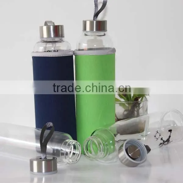 2014 Fashion Protecting Bush Glass Bottles for Lady photo-3