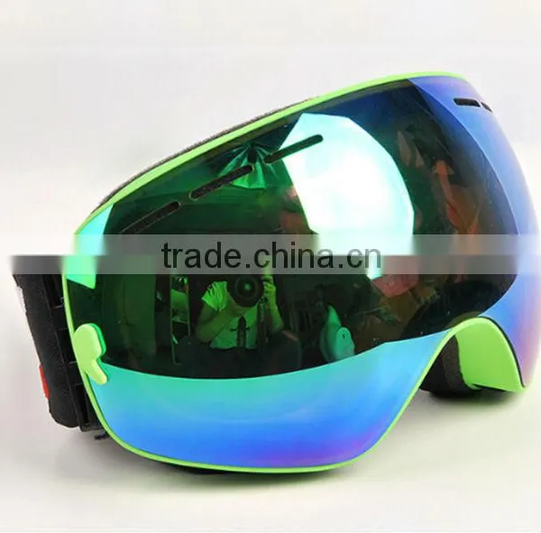Detachable Lens Ski/Snowboarding Goggles Double Lens Anti-fog Snow Goggles photo-2