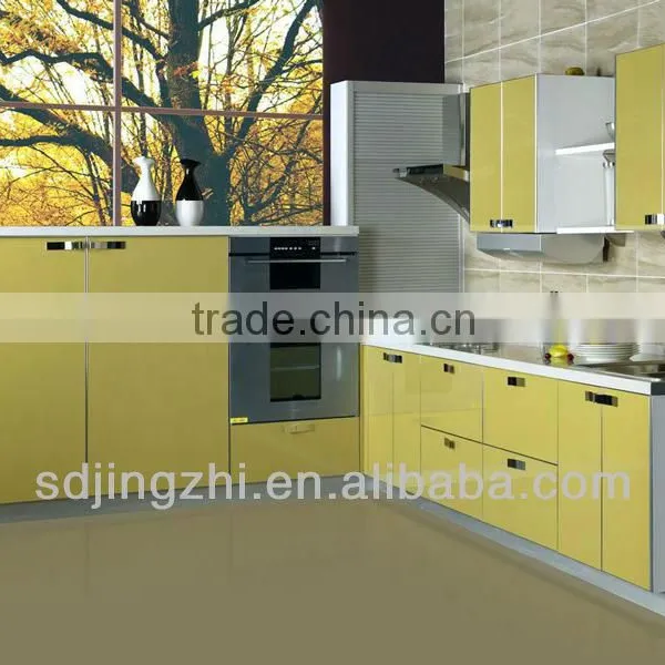 Kitchen painting planes of funiture of MDF base kitchen cabinets