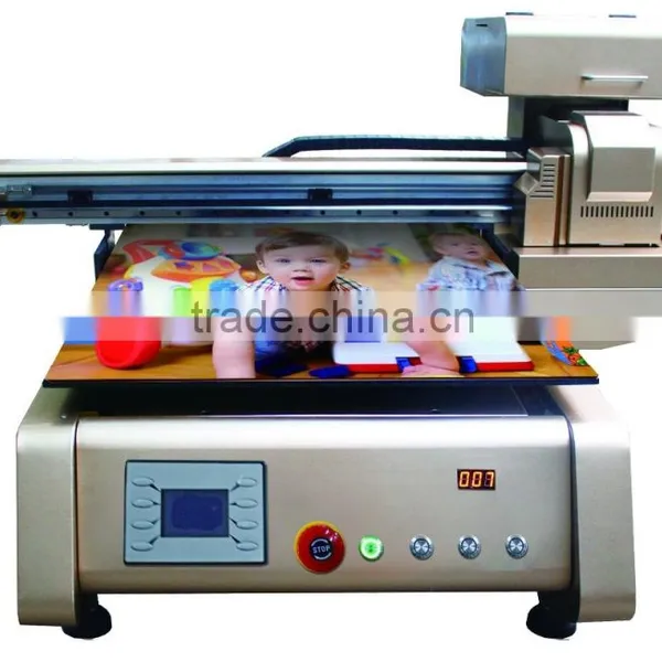 a1 uv Flatbed Printer With LCD Touch Panel/ Ball Screw Drive/ Powerful Servo Motor a1 UV Printing Machine