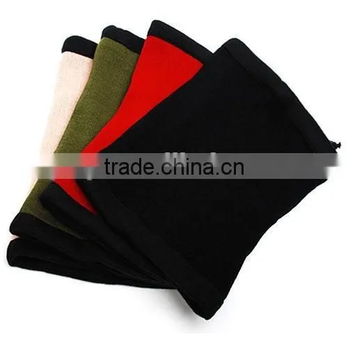 Polar Fleece & Kint Double Layer Neck Warmer Beanie Scarf Ski Snowboard photo-2