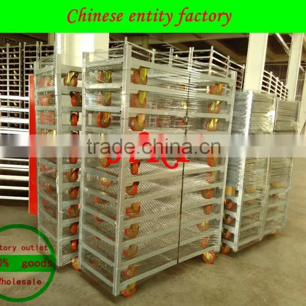 Farm Tool Cart Four Wheels Multilayer Flower Cars Sales in the Netherlands, Canada photo-3
