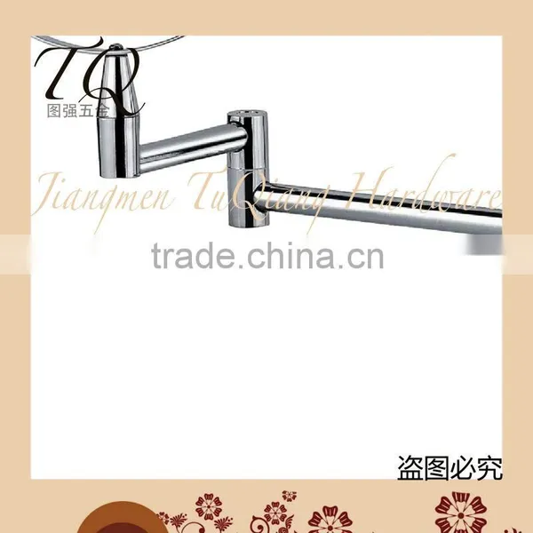Hotel Bathroom Round Magnifying Folding Extendable Wall Makeup Mirror Quality Choice photo-2