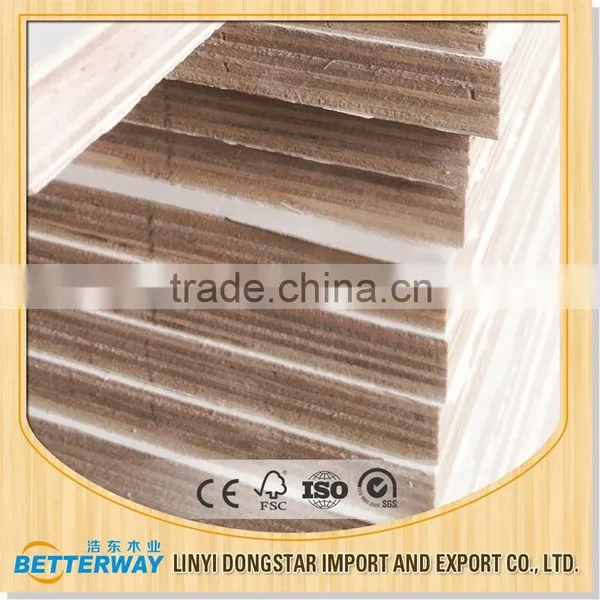 Film Laminated Funiture Used Melamine Faced Paper Coated Plywood photo-3
