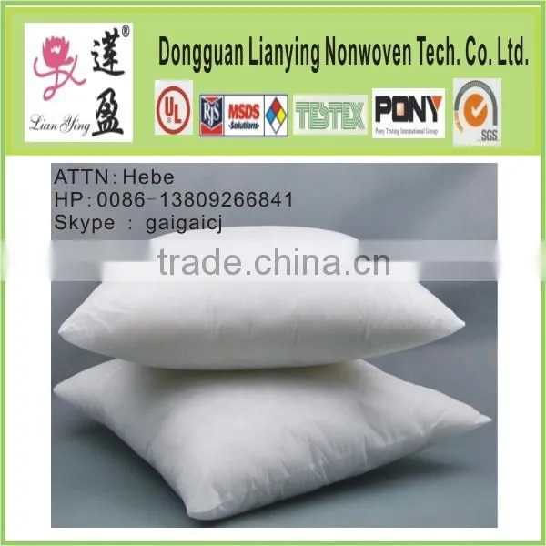 Hot Sale Non-woven Fabrics PP Cotton Pillow Cushion Insert Quality Choice