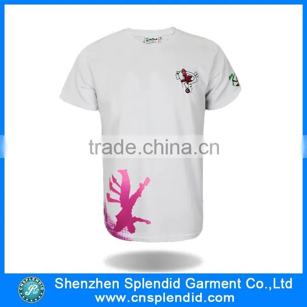 Popular Wholesale Comfortable Summer O-neck Stylish Womens Fitted Cotton T-shirts