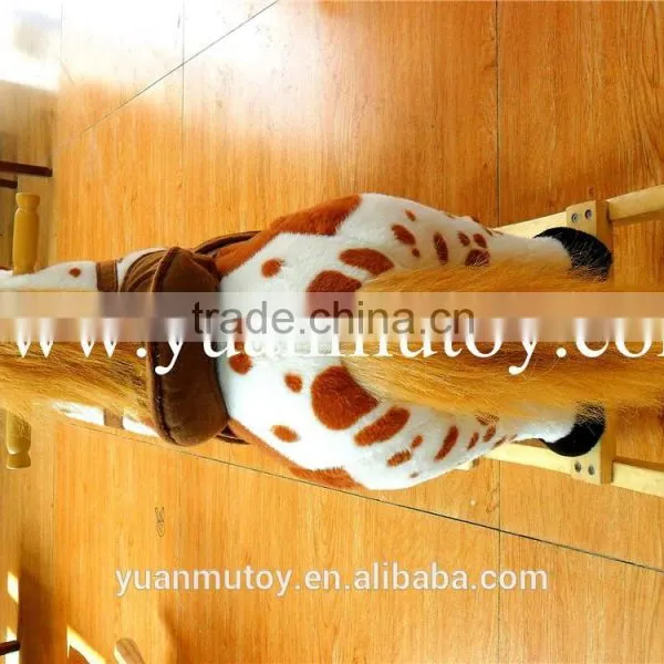 Plush Horse Baby Kids Toy / Valentine Chrisha Playful Plush Rocking Horse photo-6