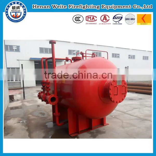 Horizontal Fire Foam Tank in Engineering Project Bubble Pot Made in Weite photo-2