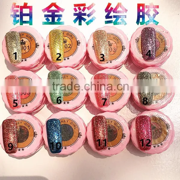 Honey Girl Platinum uv Gel Color Gel Drawing Gel Manufacturer