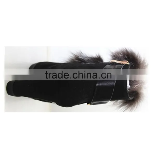 Chengdu Factory Supply Luxury Animal Fur Winter Woman Boot photo-4