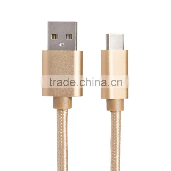 Nylon Braided USB3.0 to Type C Charger Cord Cable/Type C USB Data Cable