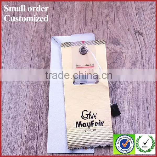 High Quality Wholesale Price Garment Different Kinds of Hang Tags Label Shape photo-3