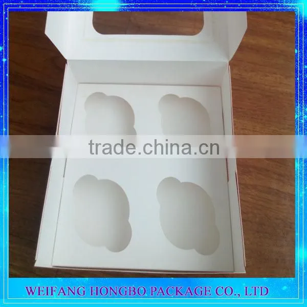 Factory Supplier Low Price Red White Cake Paper Box With ISO photo-3