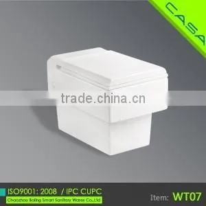Rectangular Modern Design Water Closet Square Shape Toilet