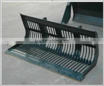 Screening Bucket wheel loader/loader part/wheel loader attachment