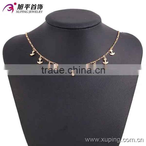 New Design Fashion Personality Gold Alloy Arrow Women's Chain Necklace photo-3