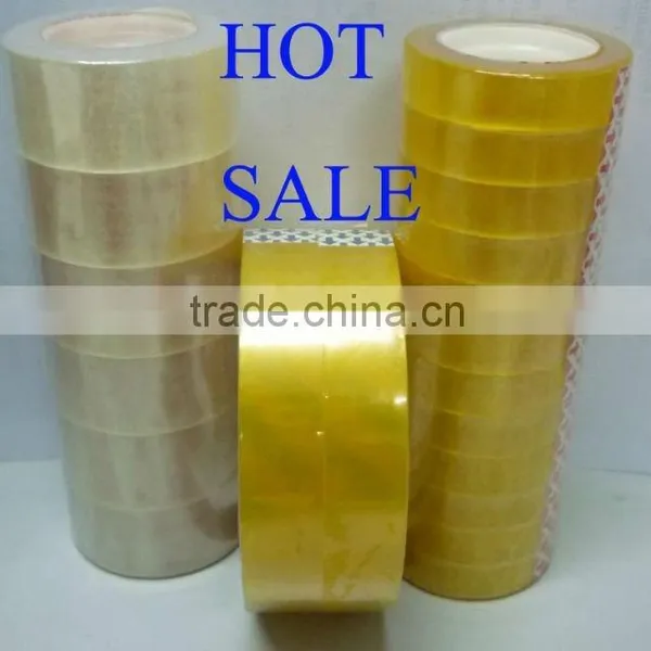 Transparent/clear Stationery Tape With Good Adhesion for Office/school photo-2