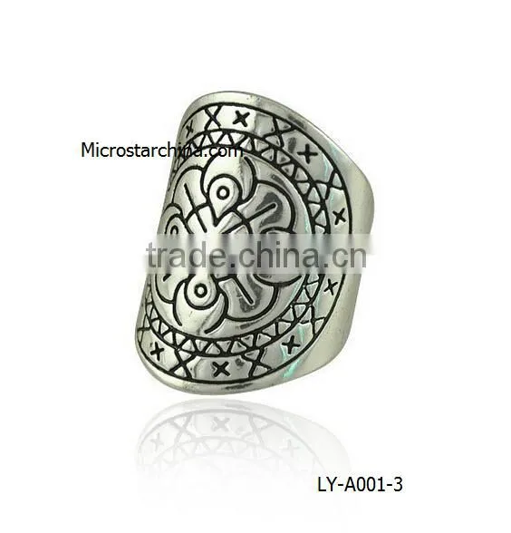 Wholesale in Stock Alloy Cheap Gold Bohemian Rings photo-6