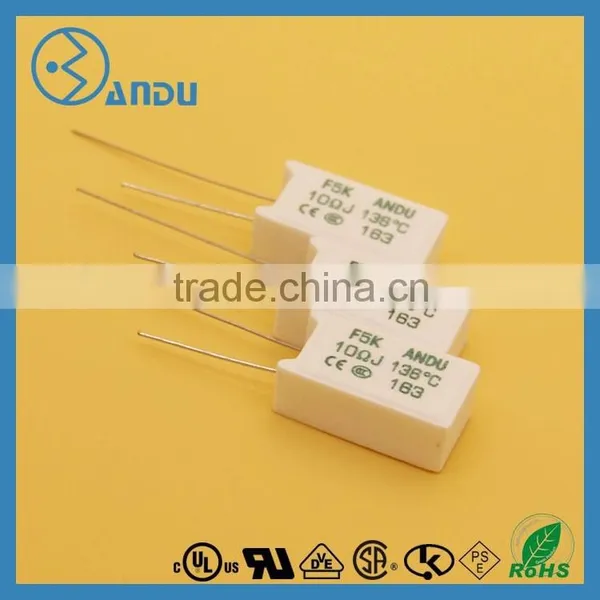 Chinese Supplier:thermal Fuse Built-in Resistor photo-2