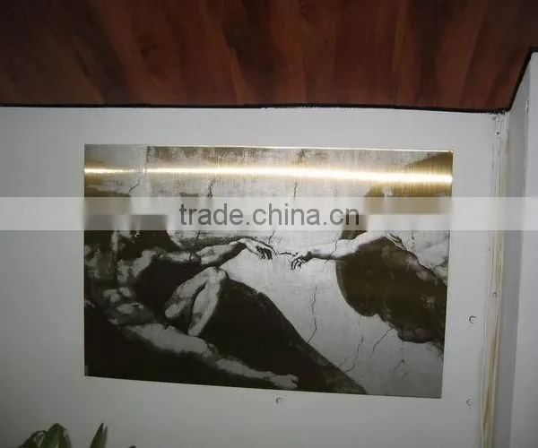 [superdeal] Wall Decoration "creation Of Adam" (Stainless)