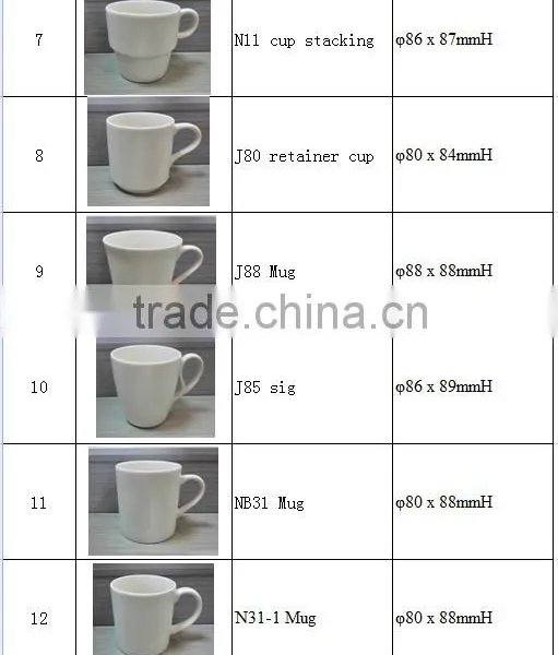 Blank Coffee Mug From Jingdezhen Wait for Your Logo photo-5