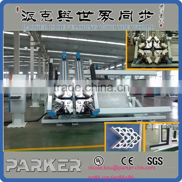 Aluminum Door-window Automatic Feeding Double Head Crimping Machine photo-2