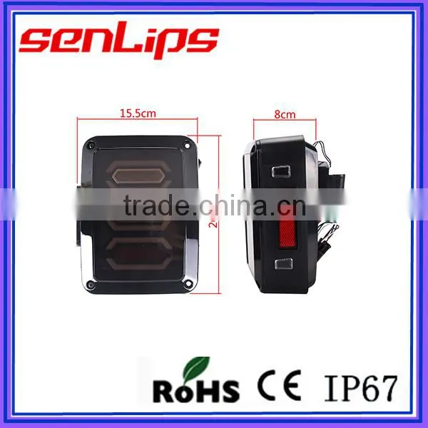 Factory Wholesale Led Rear Light With USA or EUR Plug For Jeep Wrangler Tail Light photo-2