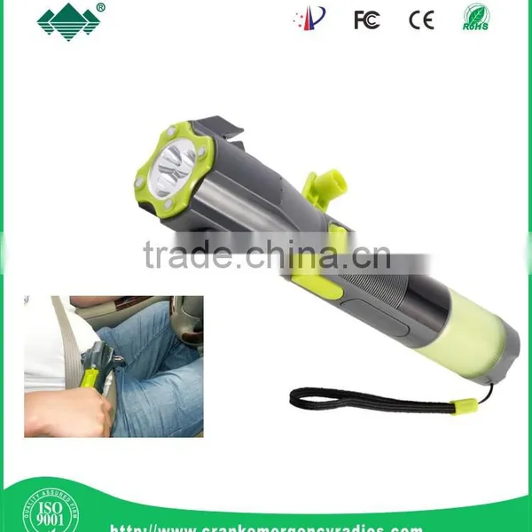 Emergency Multi-function Safety Hammer WithLED/SOS Light,knife.magnet photo-2