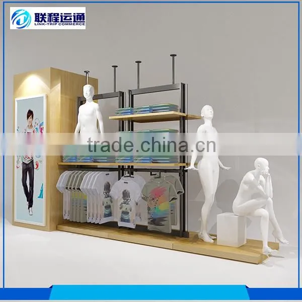 Wall Merchandise Display Rack Module Stainless Steel Adjustable Wall Shelves photo-2