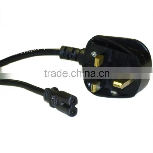 China Supply Huge Quantity British Three Pins Plug With AC Power Cord UK Power Cable/UK Type Plug BS Approval With IEC Connector photo-4