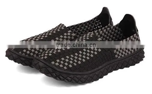 Beautiful Multi Color Handmade Elastic Woven Shoes,casual Shoes photo-3