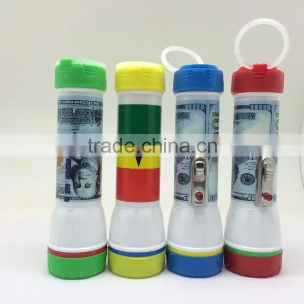 Tiger Head Plastic Led Flashlight Torch World Export Ftp-991 photo-1