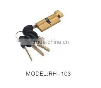 New Brass Euro Profile Cylinder Lock