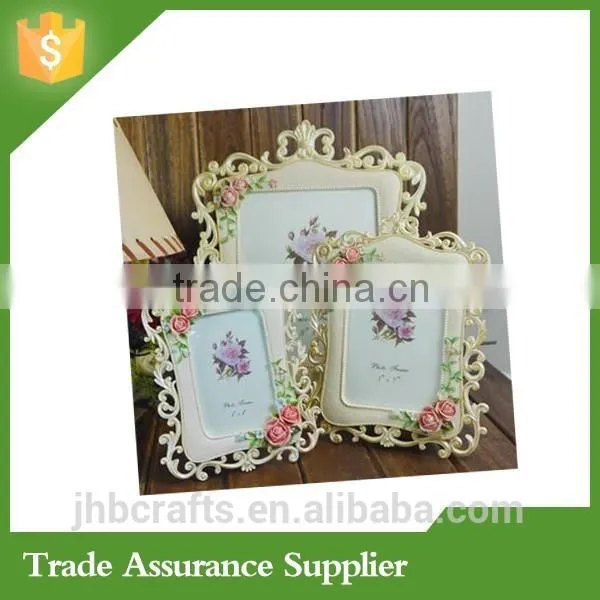 Table Top Pearl Resin Family Photo Frame photo-2