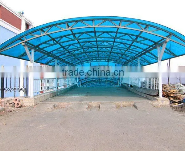 2012new Stylish Solid Polycarbonate Roofing