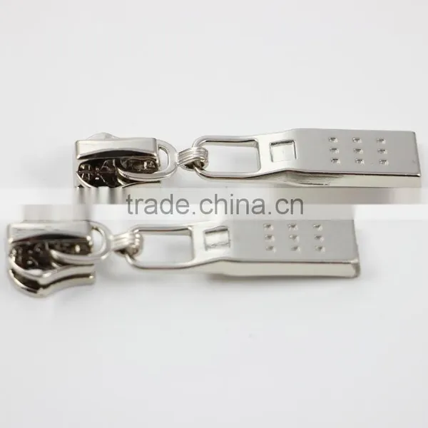 Technical Fashion Glossy Metal Zipper Slider Wholesale OEM Zipper Slider photo-6