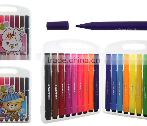 Fashion Design Triangel Color Pens PP Box Set photo-2