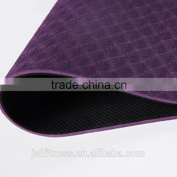High Quality ECO-Friendly 5mm TPE Yoga Mat Indoor Fitness Equipments No Slip Yoga Mat photo-2