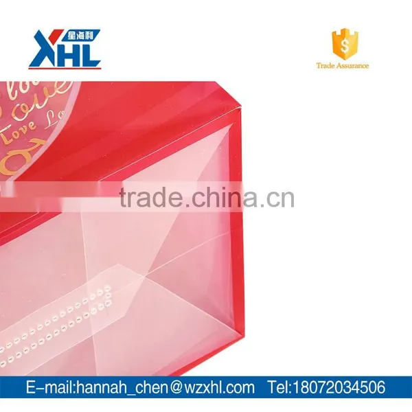 New Design Lovely Heart Full Print Gift PP Bag photo-5