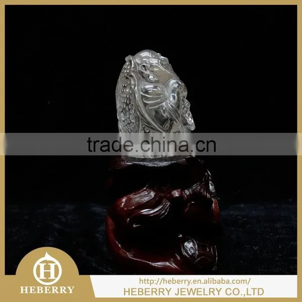 Precious Jade Crystal Handcrafts Laughing Buddha Best Gift